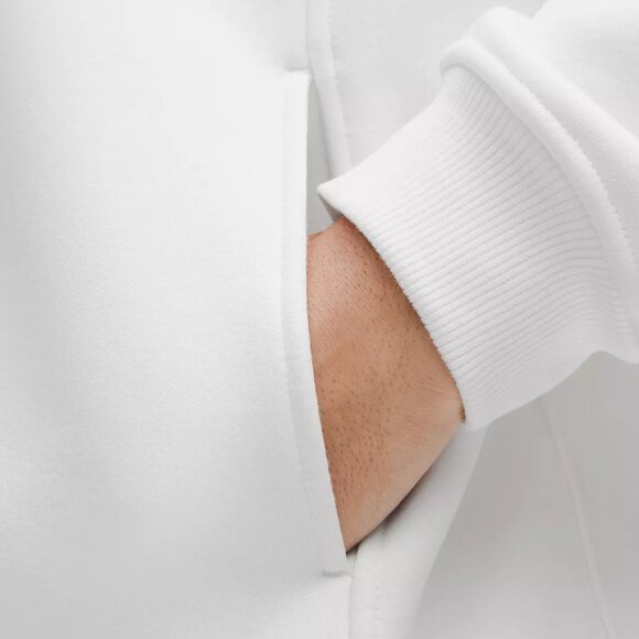 Disney x lululemon Fleece Oversized Hoodie Mickey NWT White - Picture 3 of 7